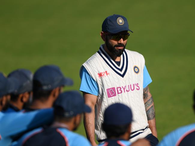 India captain Virat Kohli sent an email saying he and his team were not prepared to play the Test. Picture: Stu Forster/Getty Images