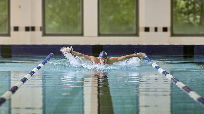 25-metre indoor pool at Tattersalls Club. Picture: Supplied