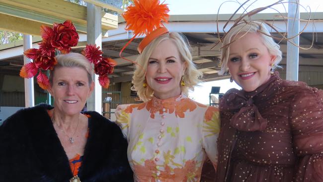 Andrea Douglas, Sue McLeod and Alice Wilkie from Brisbane.