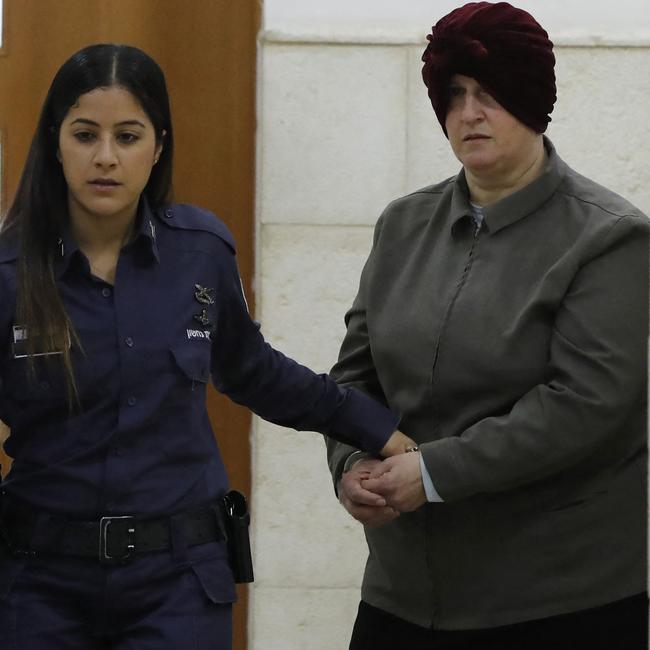 Malka Leifer at the District Court in Jerusalem in 2018. Picture: AFP