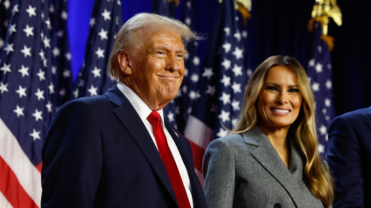 Melania shared she is much more prepared to move into the White House this time than she was the first time her husband took office in 2017. Picture: Chip Somodevilla/Getty Images