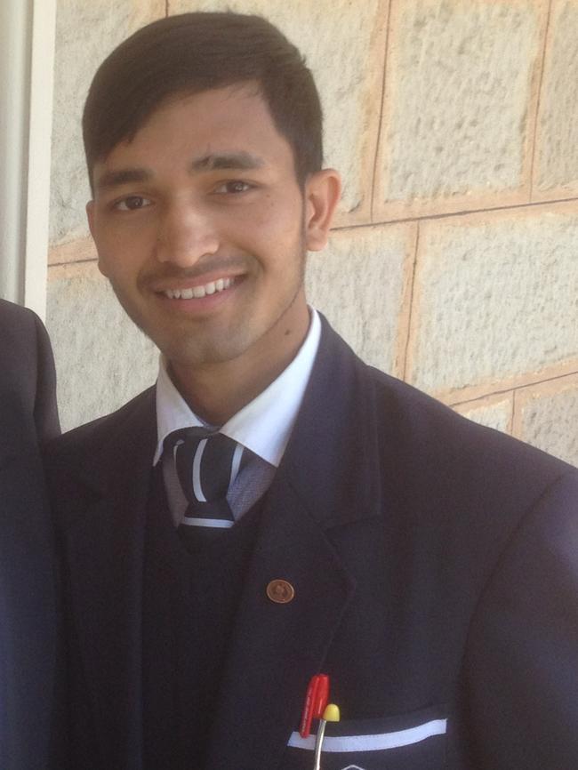 Former Pulteney Grammar student Ishwor Ghimire evacuated 55 kids from an orphanage during the Nepal earthquake.