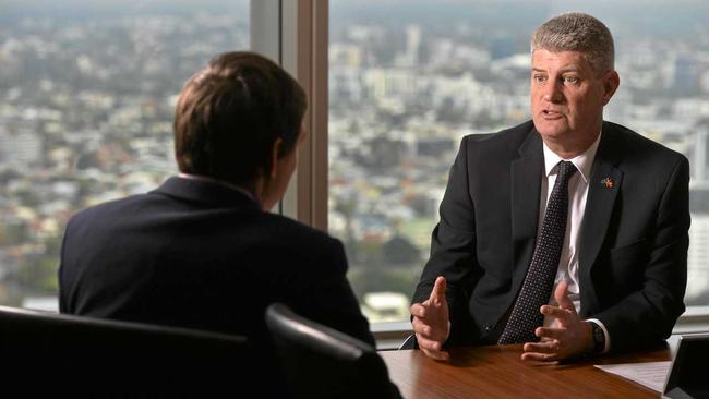 Stirling Hinchliffe sat down in Brisbane with the QT. Picture: Cordell Richardson