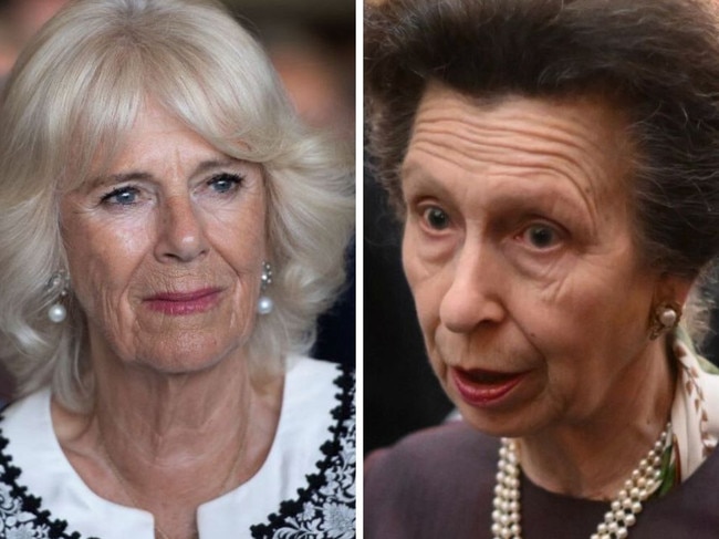 There were tense words exchanged between Camilla and Princess Anne.