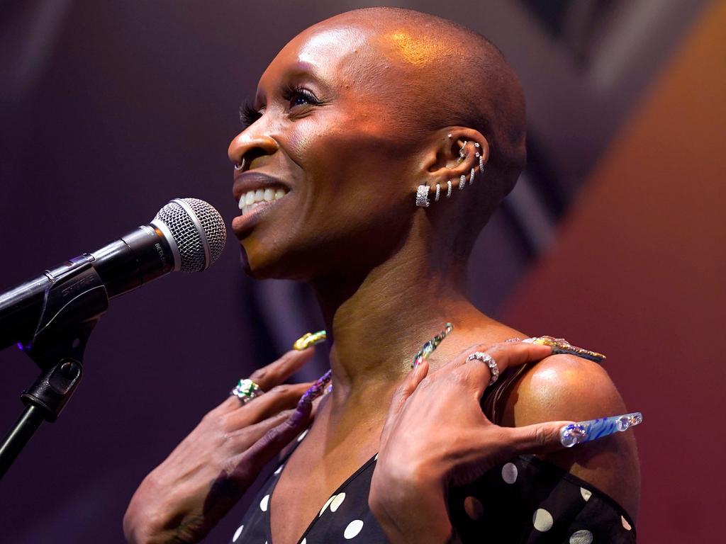 Cynthia Erivo, known for her power house vocals. Photo: Presley Ann/Getty Images.