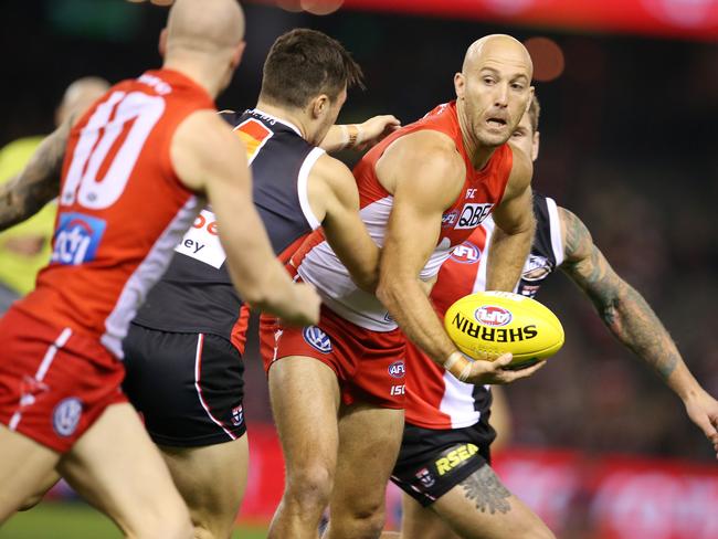 Will Jarrad McVeigh play on in 2019? Picture: Michael Klein