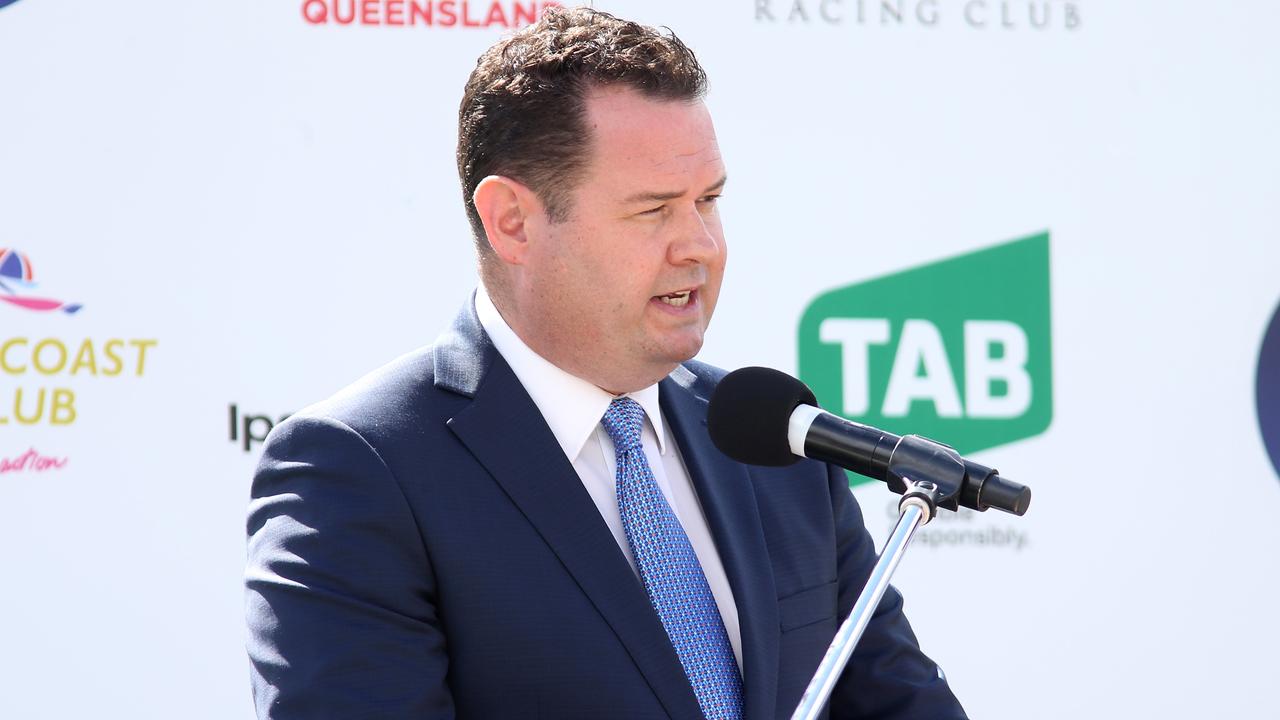 Nathan Exelby has transitioned from being a racing journalist to the new chief executive of the Ipswich Turf Club. Picture: Tara Croser.