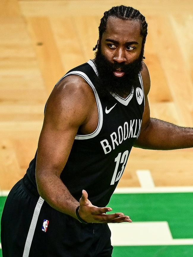 Brooklyn’s James Harden.