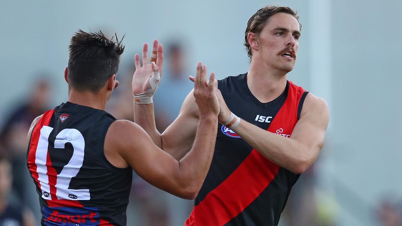 Joe Daniher of the Bombers.