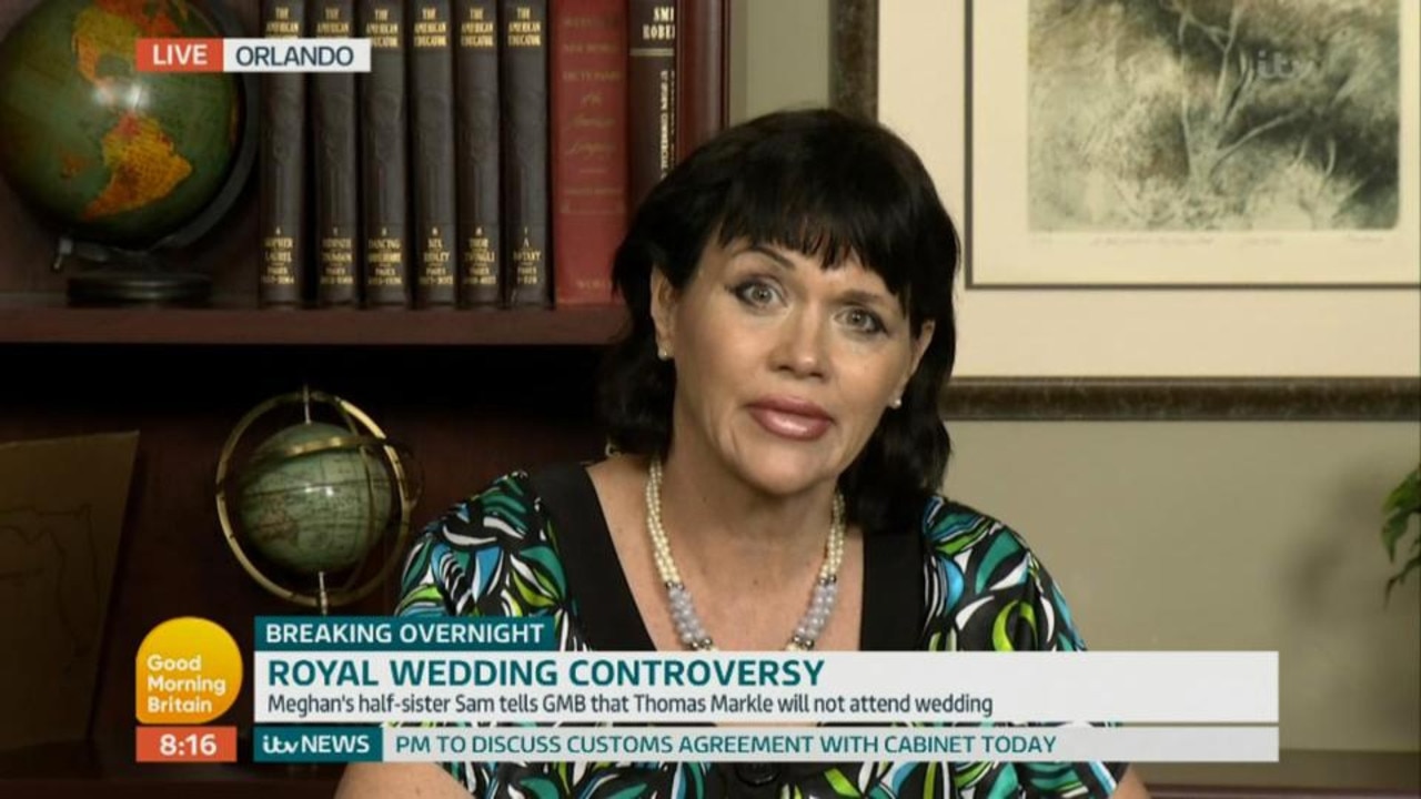 Samantha Markle has been critical of Meghan in multiple media appearances. Picture: ITV