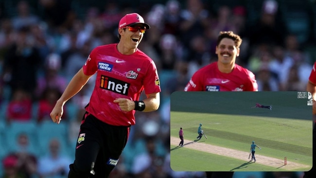 Sean Abbott takes blinder catch