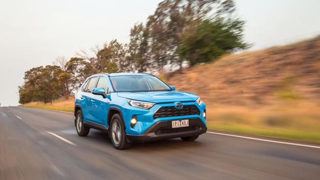 The Toyota RAV4 is the best selling SUV in the country. Picture: Thomas Wielecki.