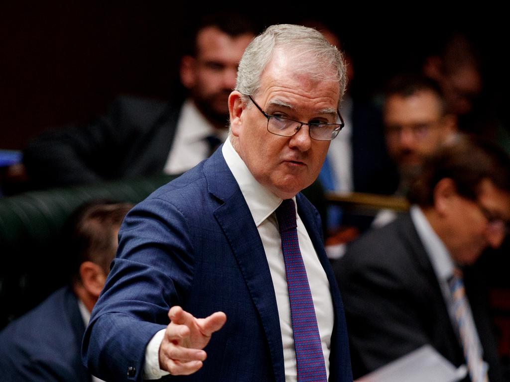 NSW Attorney General Michael Daley during question time at State Parliament on Tuesday. Picture: NCA NewsWire / Nikki Short