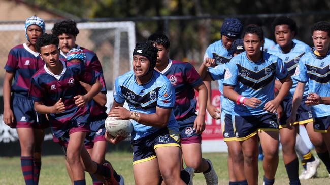 School rugby league finals, Mable Park vs Ipswich, Acacia Ridge. Picture: Liam Kidston