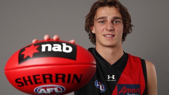 Essendon’s top pick Harrison Jones.