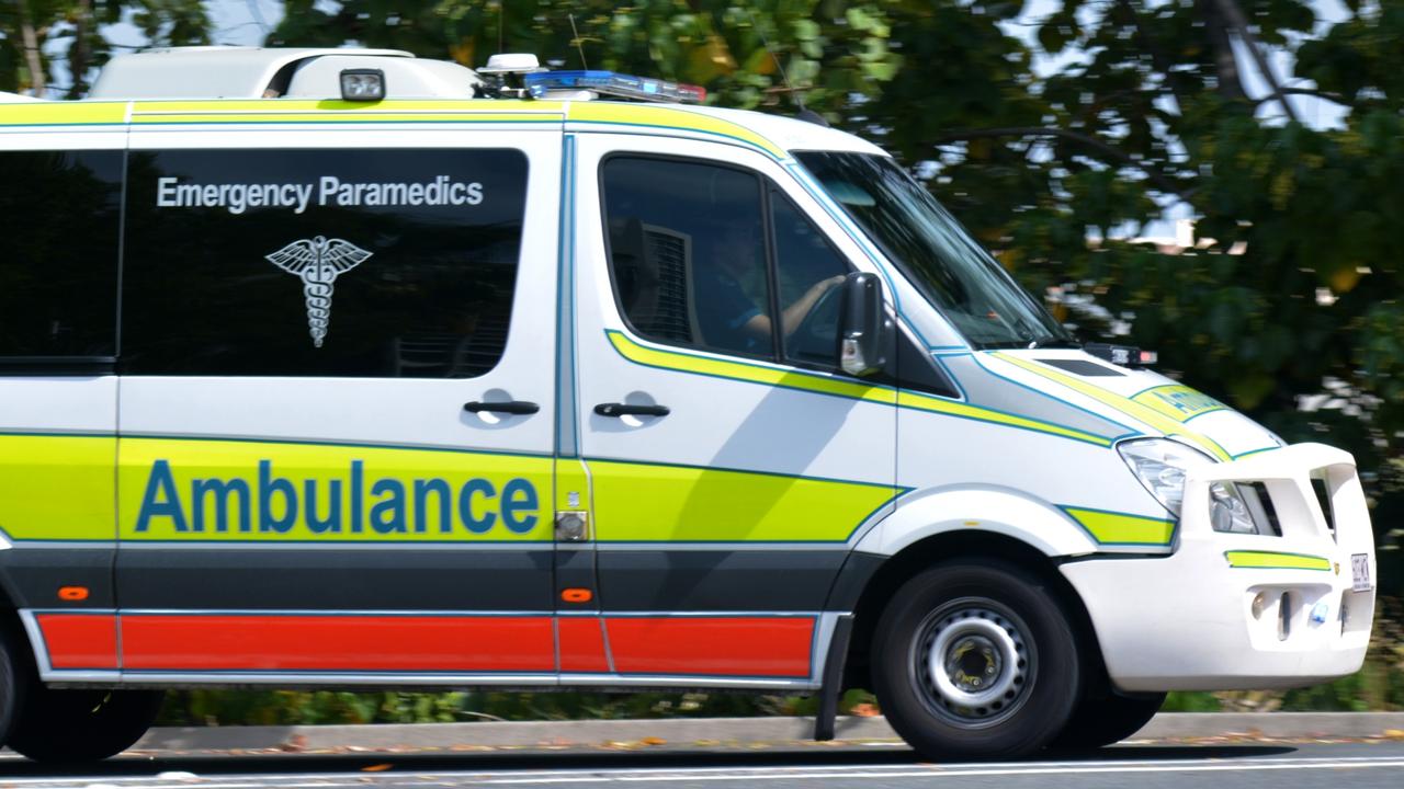 Emergency services have freed a woman from a rolled over car on the Warrego Highway.