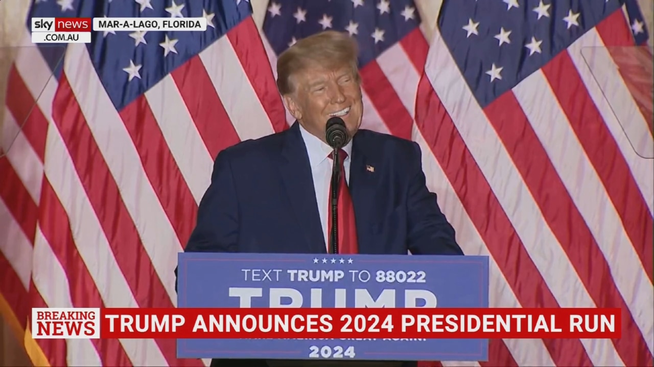 ‘Make America great and glorious again’ Donald Trump announces 2024