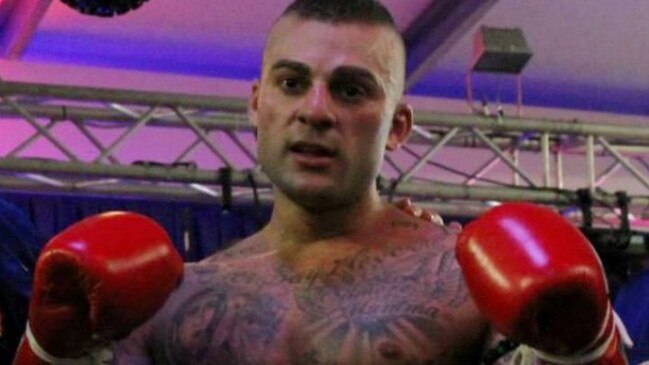 Australian man Antonio Bagnato in the boxing ring. Picture: AAP/Facebook