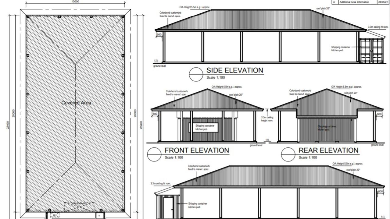 The facility will include a cultural arena as well as two and three bedroom cabins and a covered shelter with a kitchen pod.