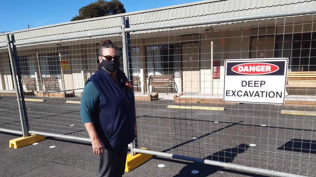 Arthur Orchard and wife Jill who returned to Tasmania after traveling in their motorhome. On arrival they were put into hotel quarantine in Devonport. Picture: supplied