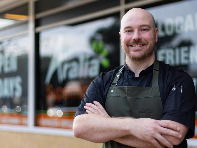Shaun Ford from Aralia Supermarket at Nightcliff. Picture: Pema Tamang Pakhrin