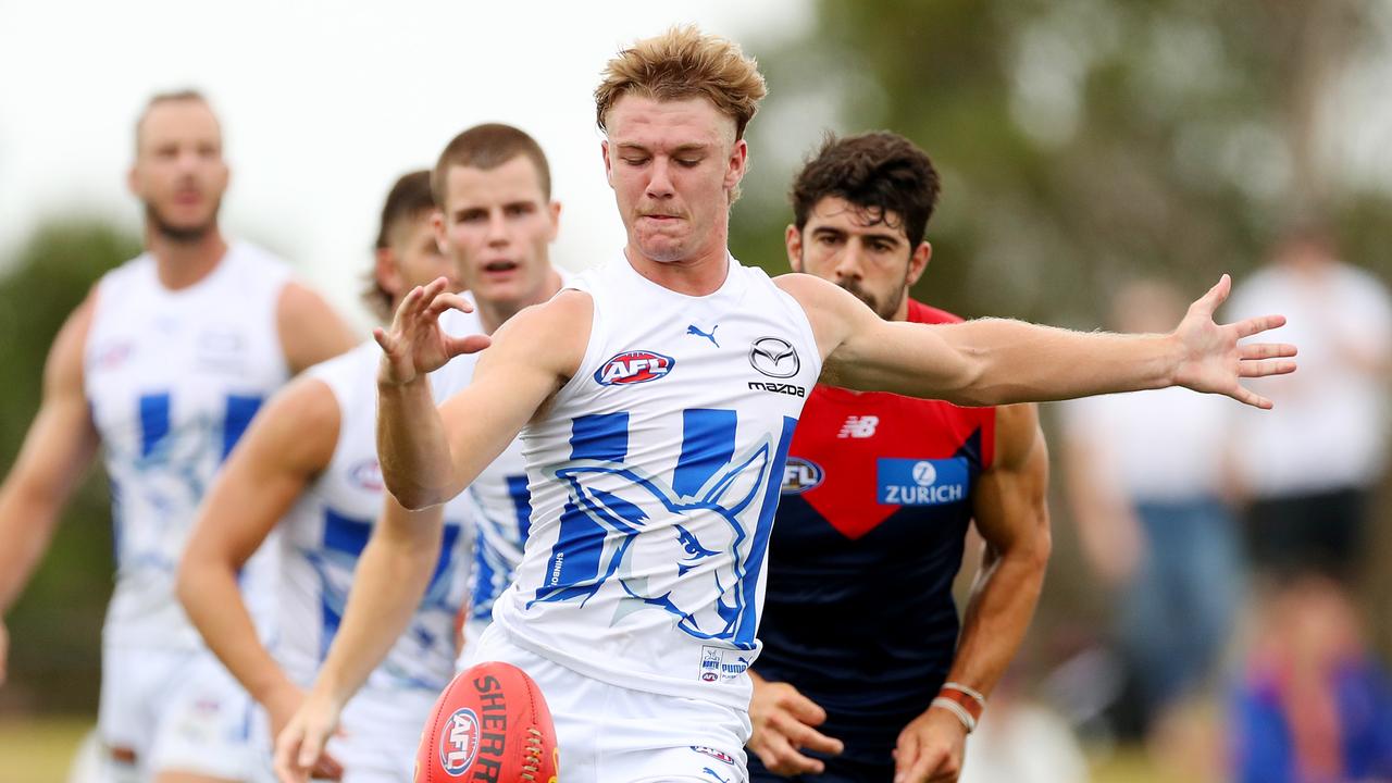 Jason Horne-Francis will add some excitement to the North Melbourne midfield. Picture: Getty Images