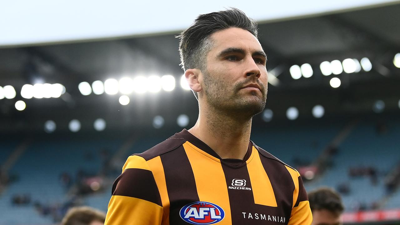 Chad Wingard should return from a minor calf injury in time to face North Melbourne in Launceston on Saturday. Picture: Quinn Rooney / Getty Images