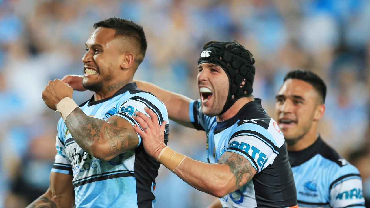 Ben Barba helped the Sharks win their maiden title in 2016. Pic: Mark Evans