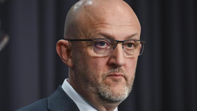 Director-General of Security of Australia Mike Burgess said that ASIO are conducting their own inquiries into the Melbourne synagogue firebombing to 'ensure there is no ongoing threat'. Picture: NewsWire / Martin Ollman