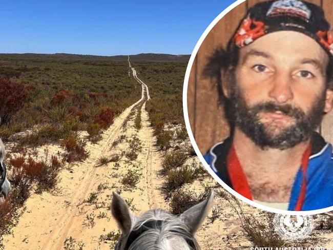 Police are searching for Steven Bailey in a conservation park.