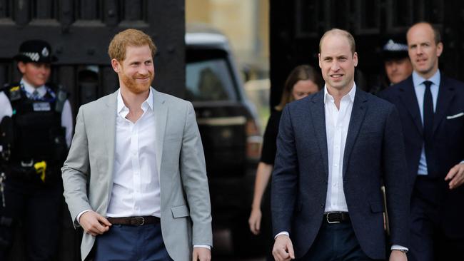 Palace insiders are saying Prince Harry has “crossed a line” with his family. Picture: Tolga Akmen / AFP