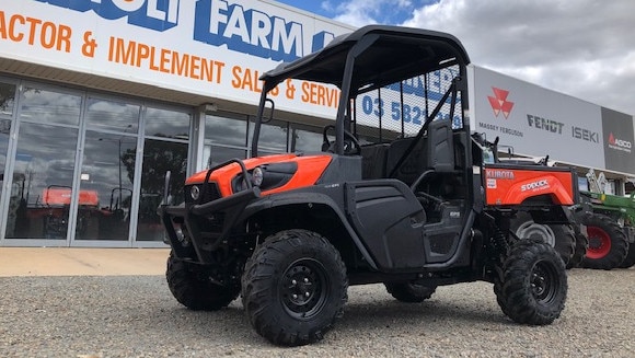 Bertoli Farm Machinery will be displaying Kubota's new Sidekick RTV at the Seymour Alternative Farming Expo 2020.