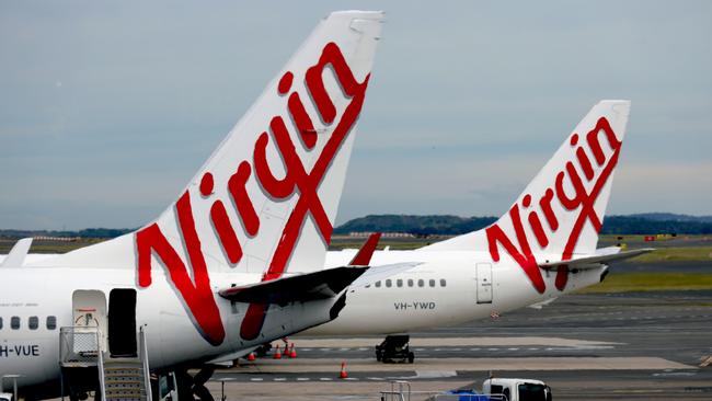 Virgin's operational loss was $386.7m in the last financial year. Picture: NCA NewsWire / Nicholas Eagar