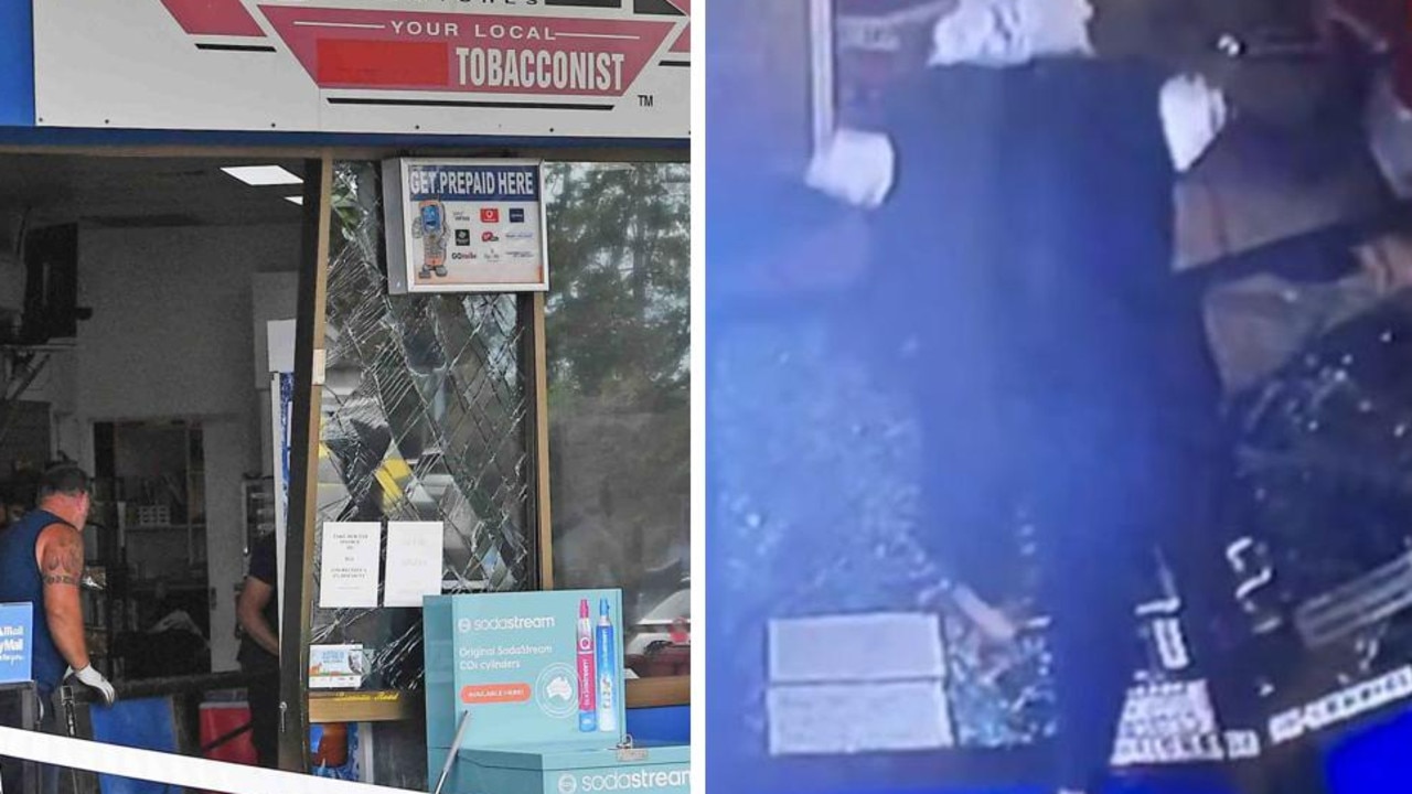 WATCH: Shock footage as thieves target tobacco in ram raid