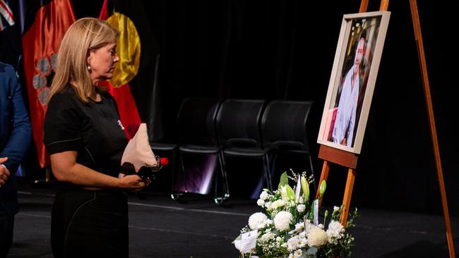 Hundreds paid tribute to respected agriculture industry leader Luke Bowen at a state funeral in Darwin on Tuesday, 17 September 2024. Picture: Pema Tamang Pakhrin