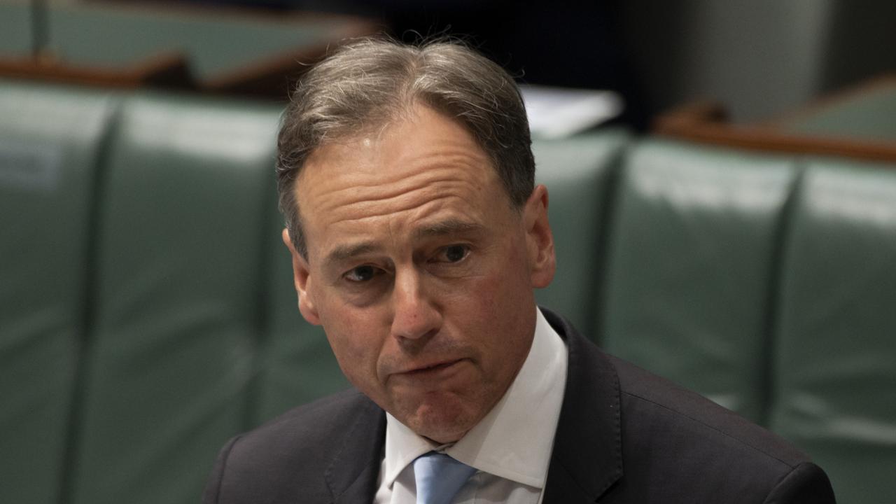 Greg Hunt says he wants a brilliant woman to replace him in Finders. Picture: NCA NewsWire / Martin Ollman