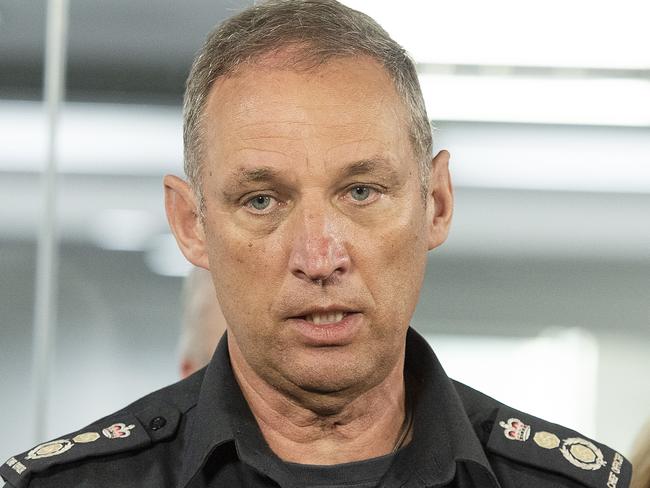 CFA Chief Officer Steve Warrington speaks to the media during a press conference to provide the latest update on the Victoria bushfire crisis, in Melbourne, Tuesday, December 31, 2019. (AAP Image/Ellen Smith) NO ARCHIVING