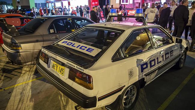 The Mitsubishi Cordia was purchased by NSW Police for community events. Photo Credit: Bronwyn Holmes, Chequered Photography