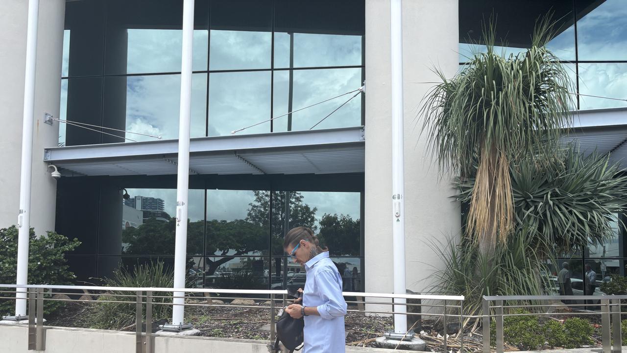 Steven Eugene Lammey leaving Southport courthouse on December 18.