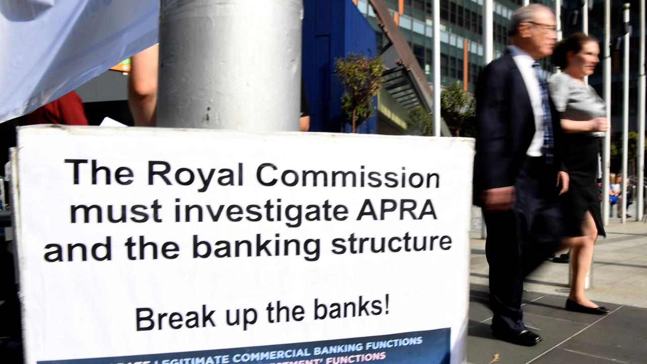 The banking royal commission has lifted the lid on a whole host of scandals in the financial sector. Picture: William West/AFP