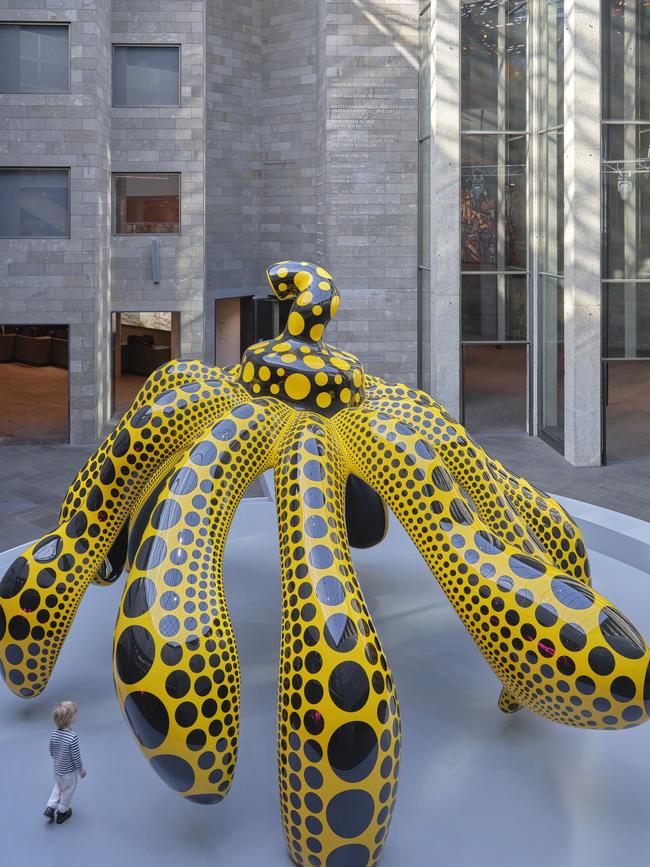 Kusama's Dancing Pumpkin. Picture: Sean Fennessey.