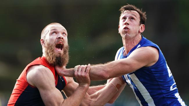 Todd Goldstein was one of the form players in the AFL in the second half of the season.