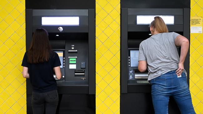 ATM numbers are dwindling across the country. Picture: Dan Peled/NCA NewsWire