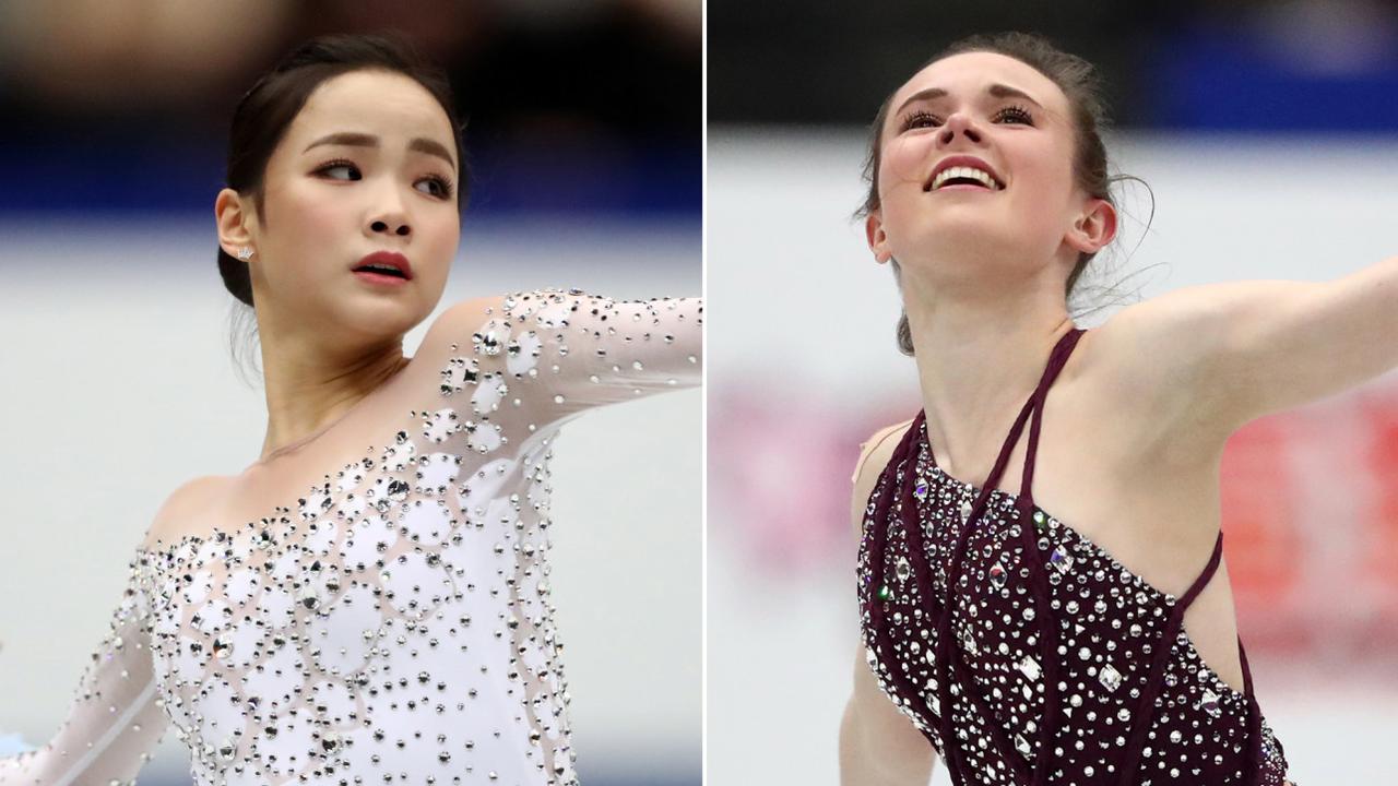 Lim Eun-soo and Mariah Bell. Picture: Stanislav Kraslinikov