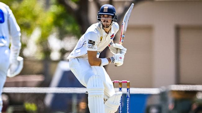 Anthony Adlam batting in Darwin last season. Picture: Pema Tamang Pakhrin