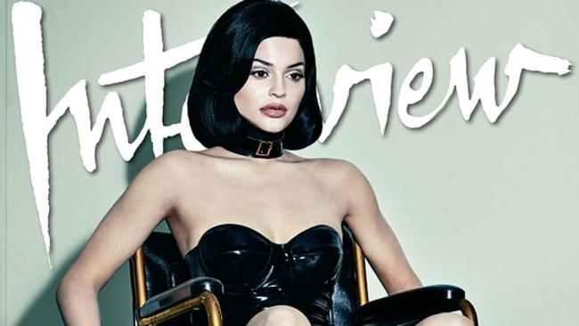 The Interview magazine photoshoot features Kylie posing in a wheelchair. Picture: Interview