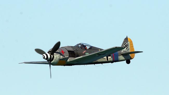 Focke-Wulf Fw 190 at day three of the Pacific Airshow, 20 August 2023. Picture: Richard Gosling