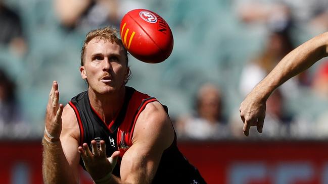 James Stewart was delisted by Essendon just a few months after the passing of his father Craig. Picture: Dylan Burns/AFL Photos via Getty Images