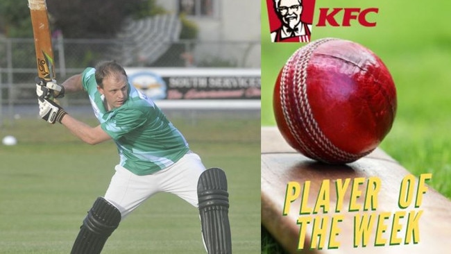 GDSC Easts player Craig Paul has been voted KFC Player of the Week from round three of Clarence River Cricket Association matches.