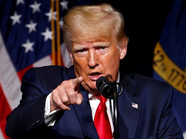 Donald Trump claimed the Chinese-owned apps posed national security risks and had sought to force the sale of TikTok to US investors. Picture: Reuters